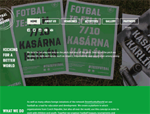 Tablet Screenshot of fotbalprorozvoj.org